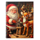 Suche nach weihnachtsmann kleine notizbücher Vintag