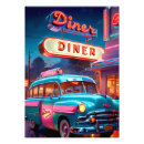 Suche nach der 50er poster Diner