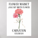 Suche nach januar geburtstag poster Blume
