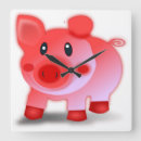 Suche nach ferkel poster wanduhren Schweinig