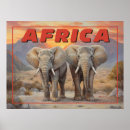Suche nach vintager elefant poster Elefanten