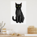 Suche nach schwarze katze poster Schwarzkatze