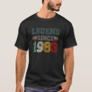 Suche nach legende seit 1983 tshirts Vintag
