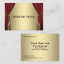 Suche nach vorhang visitenkarten Theater