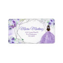 Suche nach lila etiketten rücksende aufkleber Glitzer