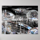 Suche nach futuristic city poster Stadt