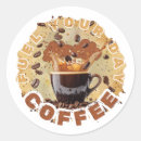 Suche nach kaffeesüchtiger aufkleber Koffeinliebhaber