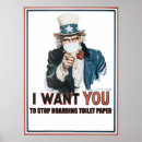 Suche nach toilettenpapier poster Vintag