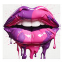 Suche nach lila lippen poster Für alle