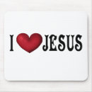 Suche nach jesus lieben sie mousepads Religiös
