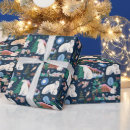 Suche nach draußen geschenkpapier Blau