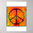 Suche nach friedenszeichen poster Psychedelisch