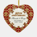 Suche nach 50th wedding anniversary ornamente Jahrestag