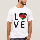 Suche nach kenia flagge tshirts Liebe