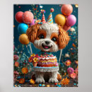 Suche nach niedlicher geburtstag poster Welpe