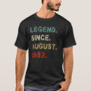 Suche nach legende seit 1982 tshirts Alt