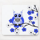 Suche nach weiße eule mousepads Blau