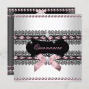 Suche nach black white pink einladungen Geburtstagsparty