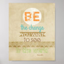 Suche nach gandhi quotes poster Motivational