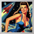 Suche nach retro space poster Planeten