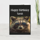 Suche nach waschbär geburtstag karten Für sie