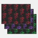 Suche nach grüner drache geschenkpapier Schwarz