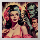 Suche nach vintager horror poster Monster