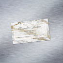 Suche nach haar stein visitenkarten Gold