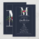 Suche nach monogramm m einladungen Elegant