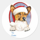 Suche nach corgi aufkleber Santa