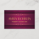 Suche nach ornament visitenkarten Elegant