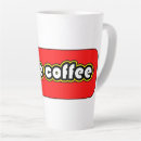 Suche nach liebe i sie ein latte tassen Typografie