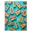 Suche nach vintager buchstabe kleine notizbücher Brief