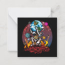 Suche nach astronaut kleine grußkarten Raum