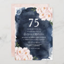 Suche nach 75th birthday einladungen Elegant
