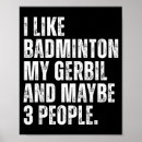 Suche nach badminton poster Lustig