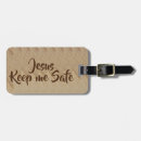 Suche nach jesus gepäckanhänger Glaube