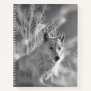 Suche nach grauer wolf kleine notizbücher Wölfe