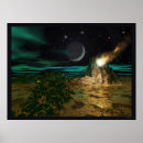 Suche nach alien planet poster Mond