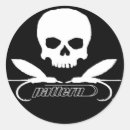 Suche nach piratenflagge aufkleber Totenkopf und knochen