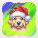 Suche nach golden retriever untersetzer Weihnachten
