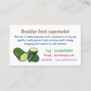 Suche nach gurken visitenkarten Nahrung