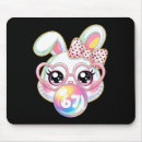 Suche nach das gesicht der frau mousepads Kaninchen