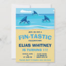 Suche nach flossen einladungen Hai