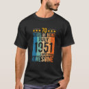 Suche nach vintages 1951 tshirts Geboren