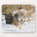 Suche nach grauer wolf mousepads Wild lebende tiere