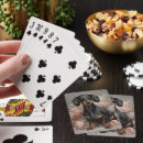 Suche nach hund spielkarten Dackel