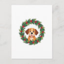 Suche nach hund weihnachten postkarten Wolf