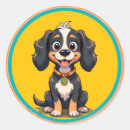Suche nach glücklicher hund aufkleber Für kinder