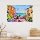 Suche nach badeort poster Aquarell